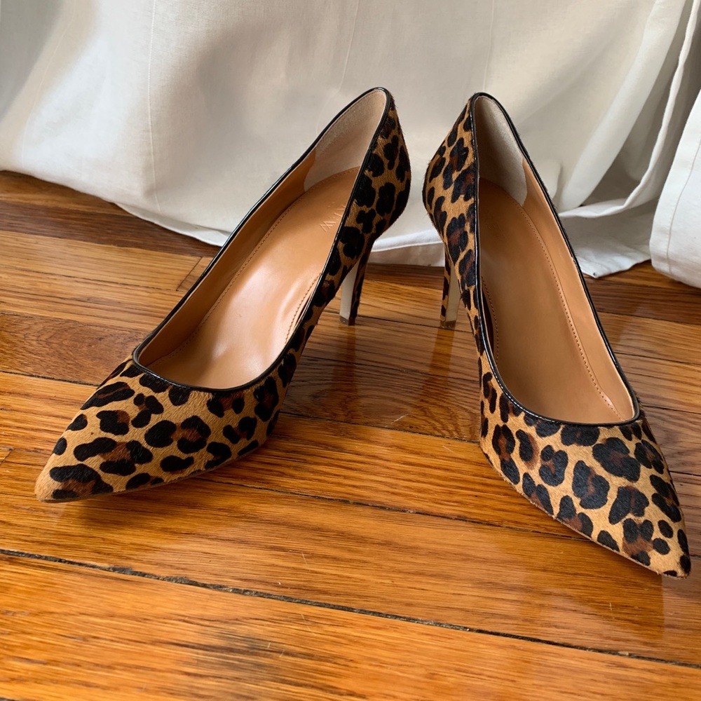 Leopard high heels